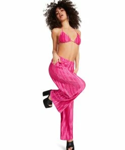 STEVEMADDEN Shop All PLISSE PANT SET PINK