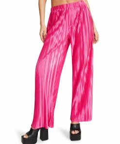 STEVEMADDEN Shop All PLISSE PANT SET PINK