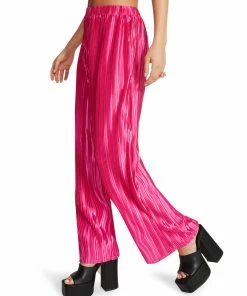 STEVEMADDEN Shop All PLISSE PANT SET PINK