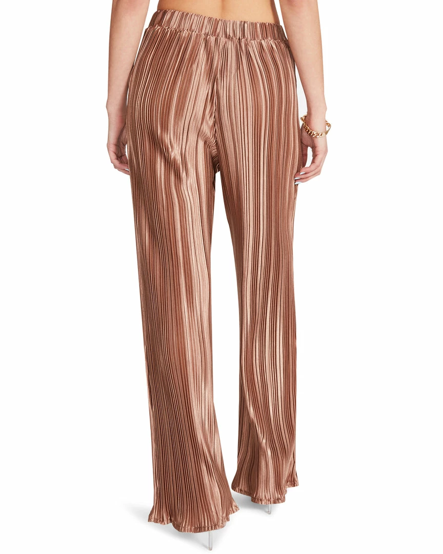 STEVEMADDEN Shop All PLISSE PANT SET BROWN