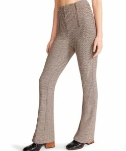 STEVEMADDEN WOMEN'S CLOTHING CELESTE PANT BROWN