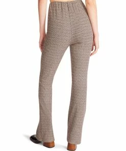 STEVEMADDEN WOMEN'S CLOTHING CELESTE PANT BROWN