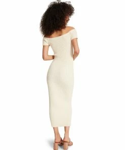 STEVEMADDEN Shop All RIBBED MAXI BEIGE