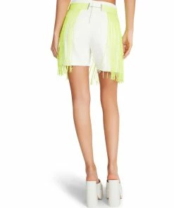 STEVEMADDEN RHINESTONE FRINGE BELT LIME Rhinestones