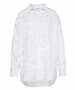 STEVEMADDEN NEW & NOW SWIRL BUTTON UP DRESS PURPLE