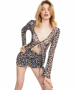 STEVEMADDEN MESH MINI SKIRT BLACK Shop All