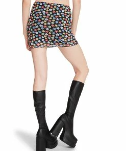 STEVEMADDEN MESH MINI SKIRT BLACK Shop All