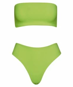 STEVEMADDEN SUNSUIT YELLOW NEON WOMEN'S CLOTHING