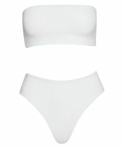STEVEMADDEN SUNSUIT SET WHITE WOMEN'S CLOTHING