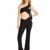 STEVEMADDEN CROSSOVER PANTS BLACK
