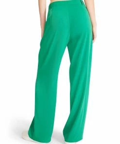 STEVEMADDEN PLEATED TROUSERS GREEN NEW & NOW