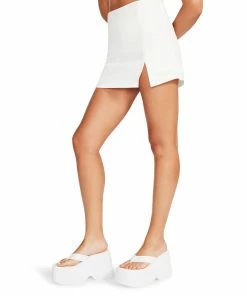 STEVEMADDEN MINI SKORT WHITE