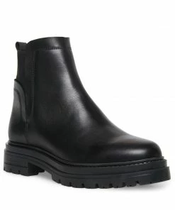 SteveMadden Pre-Order MOIRA BLACK LEATHER