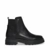 SteveMadden Pre-Order MOIRA BLACK LEATHER