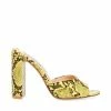 SteveMadden WOMEN’S SHOES CENTRAL YELLOW SNAKE