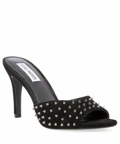 SteveMadden ERIN-S BLACK SUEDE WOMEN’S SHOES