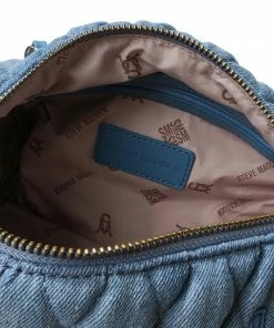 SteveMadden BSTRIKE DENIM FABRIC HANDBAGS