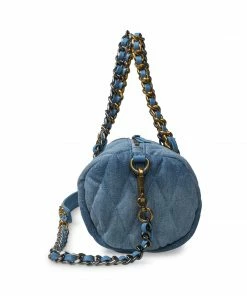 SteveMadden BSTRIKE DENIM FABRIC HANDBAGS
