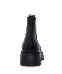 SteveMadden META BLACK LEATHER NEW & NOW