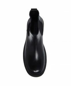 SteveMadden META BLACK LEATHER NEW & NOW