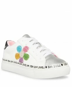 STEVEMADDEN KIDS' JDAISYY WHITE MULTI