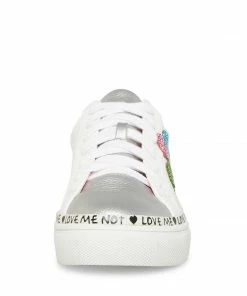 STEVEMADDEN KIDS' JDAISYY WHITE MULTI