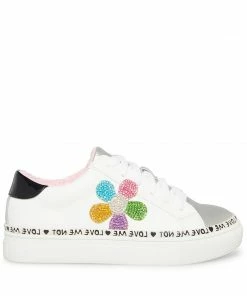 STEVEMADDEN KIDS' JDAISYY WHITE MULTI