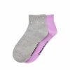 STEVEMADDEN BLING ANKLE SOCKS GREY MULTI