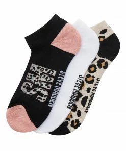STEVEMADDEN HOWL LOGO LOW CUT SOCKS BLACK MULTI Shop All