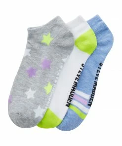 STEVEMADDEN Shop All STAR SOCK PACK GREY MULTI
