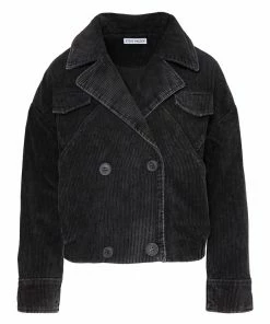 SteveMadden CORDUROY JACKET BLACK Shop All