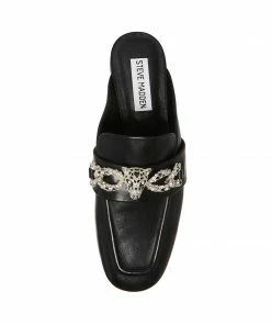 SteveMadden ACES BLACK LEATHER