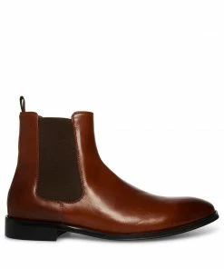 SteveMadden ADAMO BROWN LEATHER MEN'S
