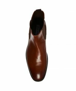 SteveMadden ADAMO BROWN LEATHER MEN'S