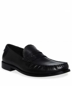 STEVEMADDEN MEN'S ADAN BLACK LEATHER