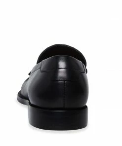 STEVEMADDEN MEN'S ADAN BLACK LEATHER