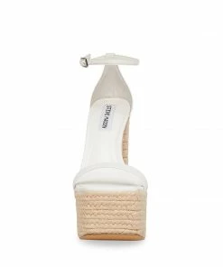STEVEMADDEN ALESSANDRA WHITE NEW & NOW