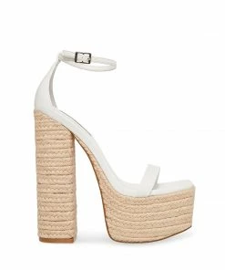 STEVEMADDEN ALESSANDRA WHITE NEW & NOW