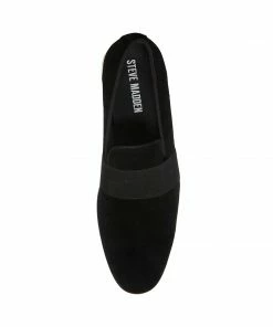 SteveMadden ANVERSA BLACK SUEDE MEN'S