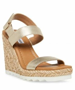STEVEMADDEN ARDEN GOLD LEATHER