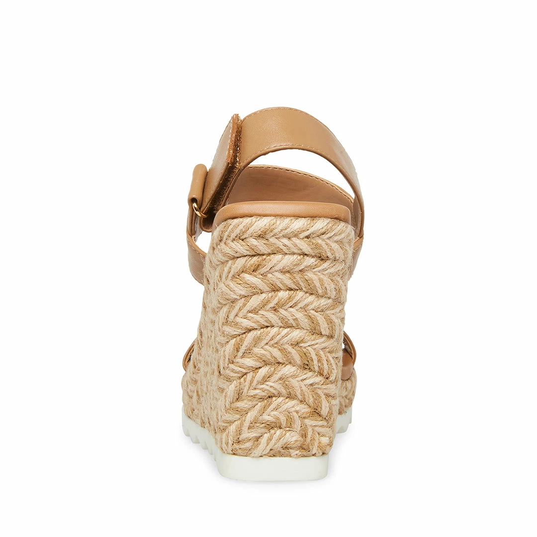 STEVEMADDEN WOMEN’S SHOES ARDEN TAN LEATHER