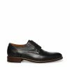 SteveMadden MEN'S BANNON BLACK LEATHER