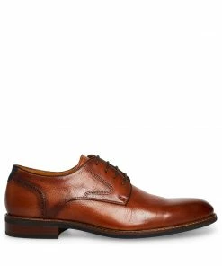 SteveMadden MEN'S BANNON COGNAC LEATHER