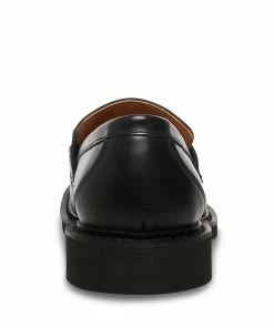 SteveMadden Pre-Order BARRY BLACK LEATHER