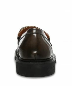 SteveMadden BARRY BROWN LEATHER