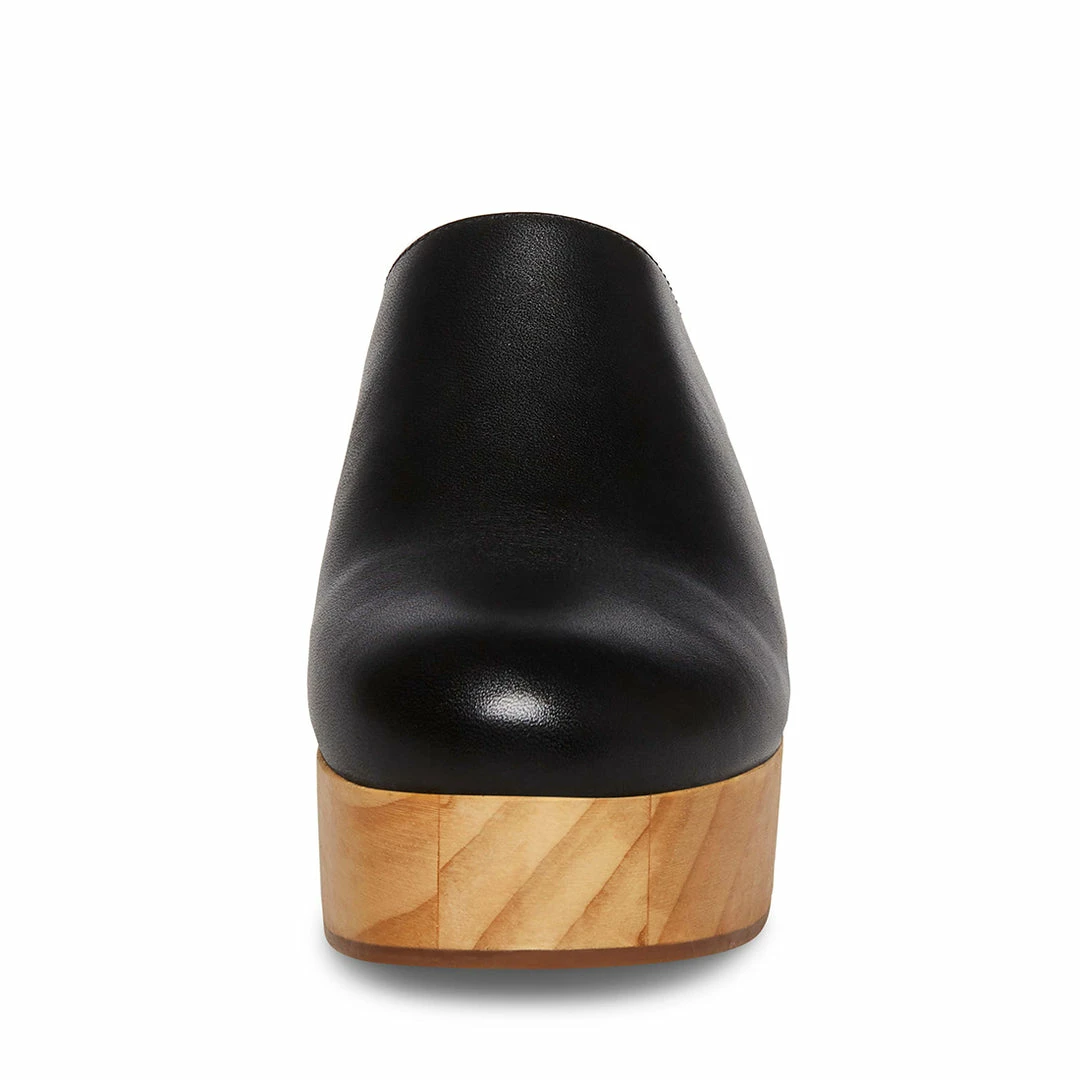 SteveMadden WOMEN’S SHOES BAYRIDGE BLACK LEATHER