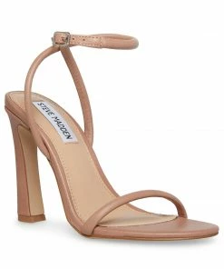 SteveMadden BECKY TAN LEATHER WOMEN’S SHOES