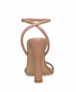 SteveMadden BECKY TAN LEATHER WOMEN’S SHOES