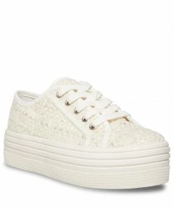 SteveMadden BOBBI 30 BEIGE MULTI WOMEN’S SHOES