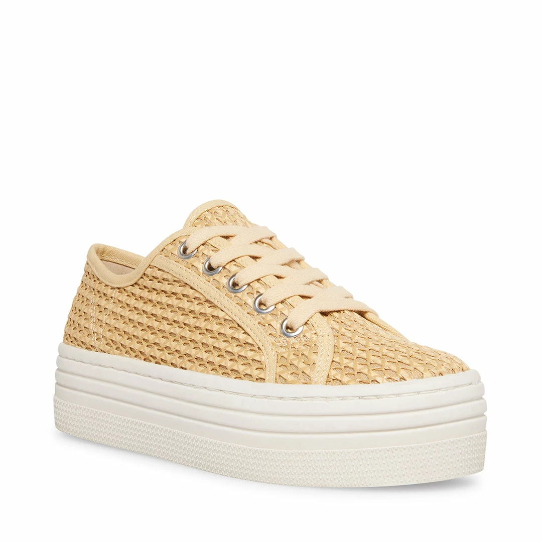 SteveMadden BOBBI 30 NATURAL RAFFIA WOMEN’S SHOES
